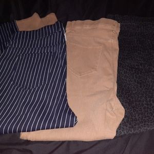 Lot of XL woman's jeggings